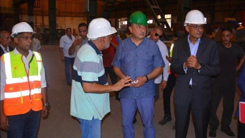 وزير قطاع الأعمال العام يتابع خطط تطوير وزيادة إنتاج «مصانع النحاس المصرية»